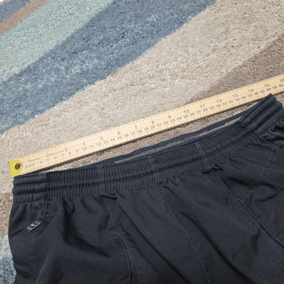 VINTAGE Nike Court Shorts Mens M Black Tennis Y2K Fit Dry - Picture 7 of 9